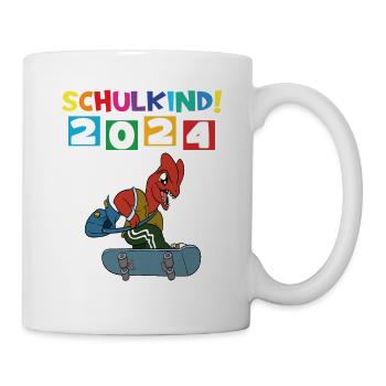Inscription scolaire 2024 de l’école de la rentrée scolaire - Mug blanc - blanc - Droite