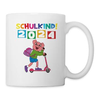 Inscription scolaire 2024 de l’école de la rentrée scolaire - Mug blanc - blanc - Droite