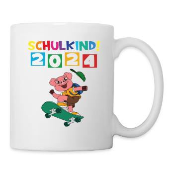 Inscription scolaire 2024 de l’école de la rentrée scolaire - Mug blanc - blanc - Droite