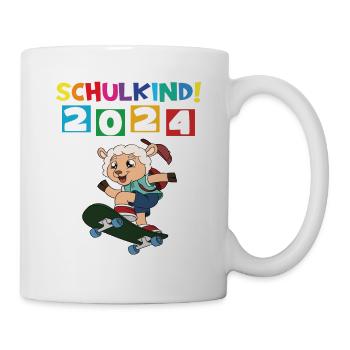 Inscription scolaire 2024 de l’école de la rentrée scolaire - Mug blanc - blanc - Droite