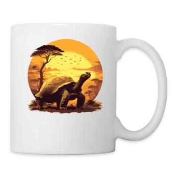 Giant tortoises Giant tortoise - Mug - white - Right