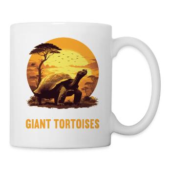 Giant tortoises Giant tortoise - Mug - white - Right
