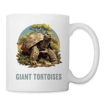 Giant tortoises Giant tortoise - Mug - white - Right