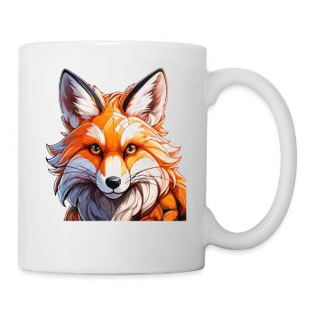 FUCHS - Tasse - Weiß - Rechts