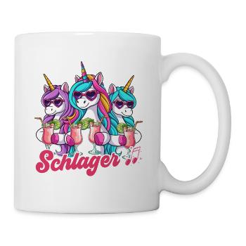 Schlager - Tasse - Weiß - Rechts
