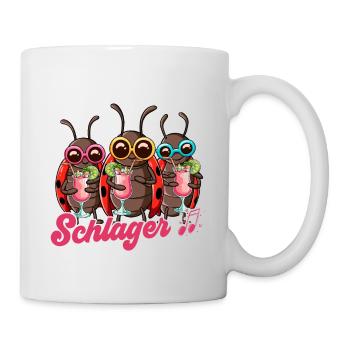 Schlager - Tasse - Weiß - Rechts