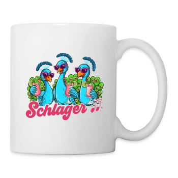 Schlager - Tasse - Weiß - Rechts