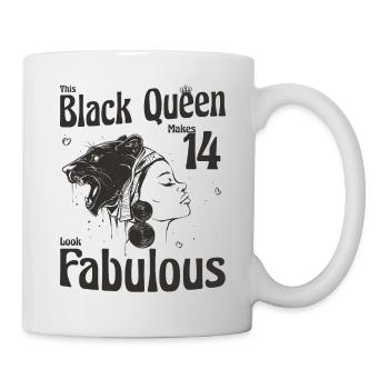 Cette reine noire fait 14 looks fabuleux - 14e - Mug blanc - blanc - Droite