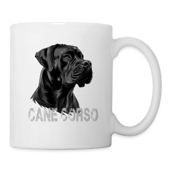 Majestueux Portraits de Cane Corso - Mug blanc - blanc - Droite