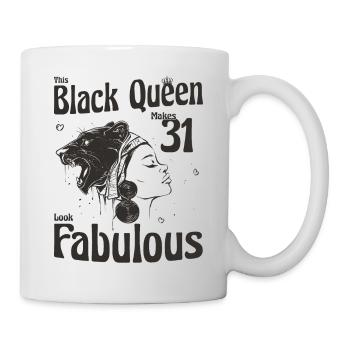 Cette reine noire donne à 31 looks fabuleux - 31 - Mug blanc - blanc - Droite