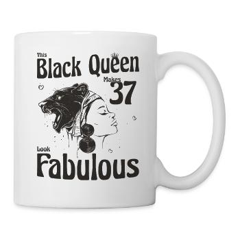 Cette reine noire rend 37 looks fabuleux - 37e - Mug blanc - blanc - Droite