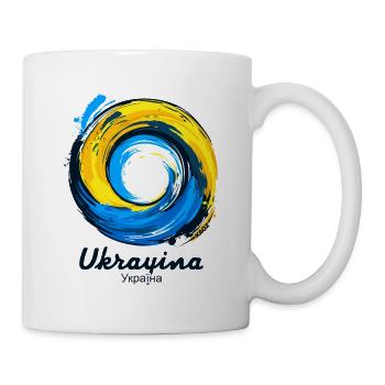 Ukrayina Ukraine Україна - Tasse - Weiß - Rechts