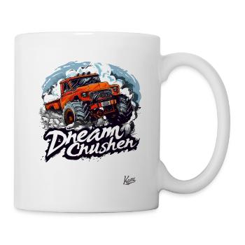 Destroyer of Dreams: The Monster Truck - Mug - white - Right