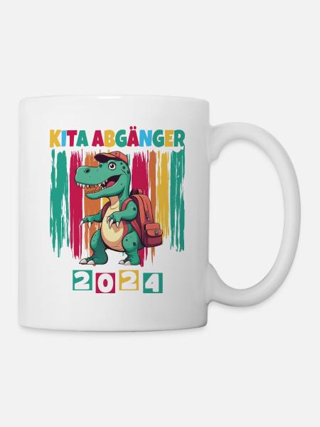 Kita Abgänger 2024 Einschulung 2024 - Tasse - Weiß