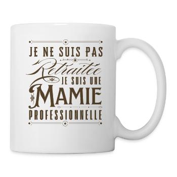 I'm not retired, I'm a granny - Mug - white - Right
