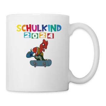 Inscription scolaire 2024 de l’école de la rentrée scolaire - Mug blanc - blanc - Droite