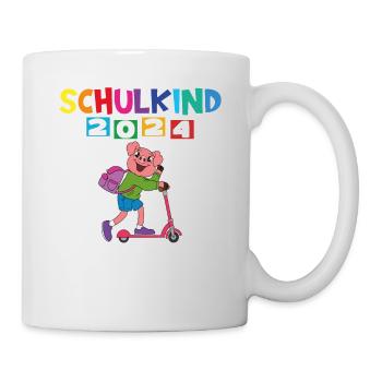Inscription scolaire 2024 de l’école de la rentrée scolaire - Mug blanc - blanc - Droite