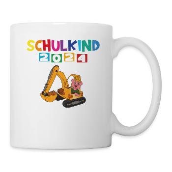 Inscription scolaire 2024 de l’école de la rentrée scolaire - Mug blanc - blanc - Droite