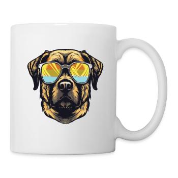 Kangal Hund Hipster Cool Party - Tasse - Weiß - Rechts