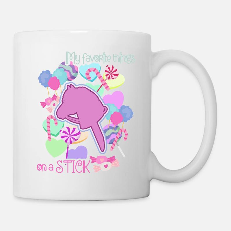 Cheval de loisir - cheval de loisir - cheval de loisir - Mug blanc - blanc
