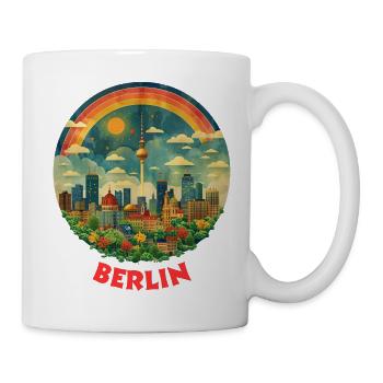 Berlin - Mug blanc - blanc - Droite