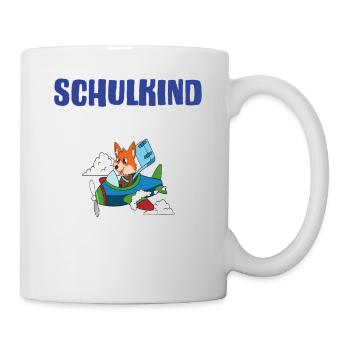 Schulkind 2024 Einschulung Schulanfang - Tasse - Weiß - Rechts