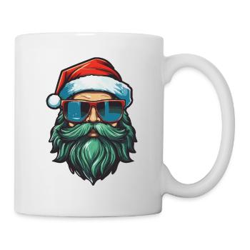 Santa Claus Cool Christmas Xmas - Mug - white - Right