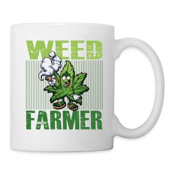 Weed Farmer Cannabis Legalization Grow Grower - Mug - white - Right