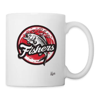 A fish for anglers and fishermen - Mug - white - Right