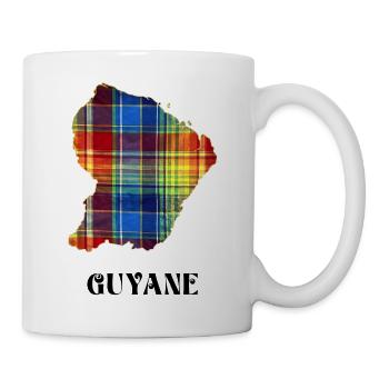Guyane Française Madras Homme Femme Et Enfant - Mug blanc - blanc - Droite