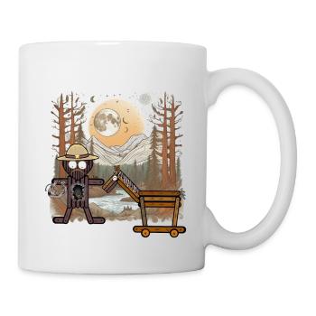 Cavalier du Far West Cheval Cowboy Western Cavalier - Mug blanc - blanc - Droite