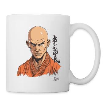 Faux moine Shaolin : Parodie d’arts martiaux - Mug blanc - blanc - Droite