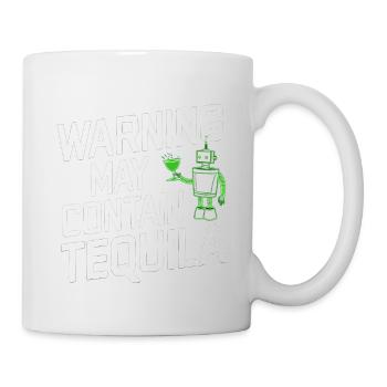 Warning May Contain Tequila 18 - Mug - white - Right