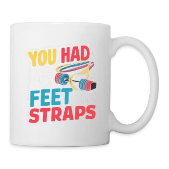 Tu m’avais aux pieds dans les sangles 57 - Mug blanc - blanc - Droite