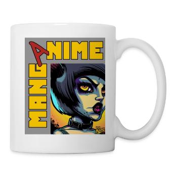 Anime Manga Fantasy Creature Girl - Mug - white - Right