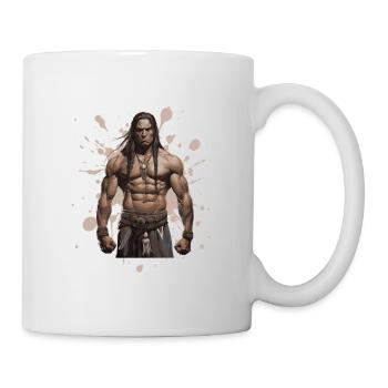 Indian Muscles Bodybuilding Chief - Mug - white - Right