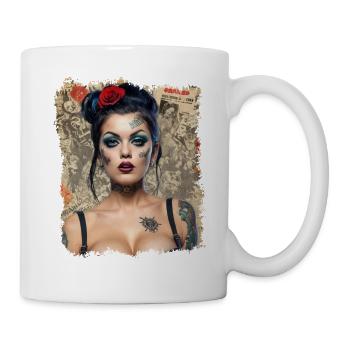 Pin Up Rock Ability Woman - Mug - white - Right