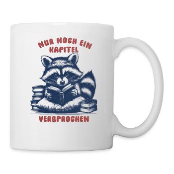 Only one more chapter, promised - raccoon - Mug - white - Right