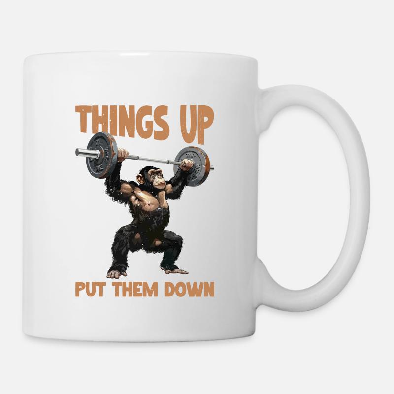 I Pick Things Up And Put Them Down 41 - Mug - white