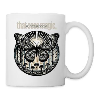 Enchanted Eyes Butterfly - Mug - white - Right