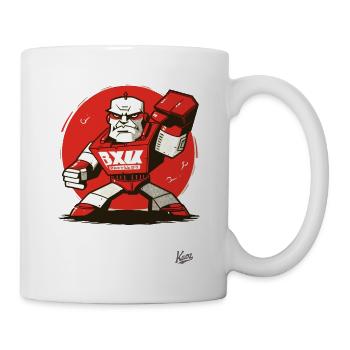 Your funny text here: Robots - Mug - white - Right