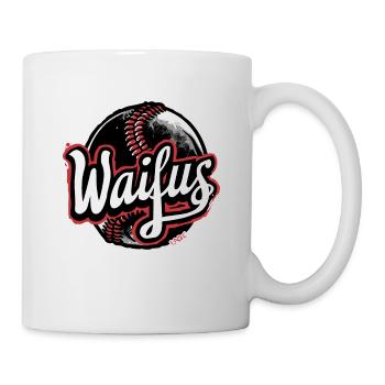 Waifus women's baseball team - Mug - white - Right