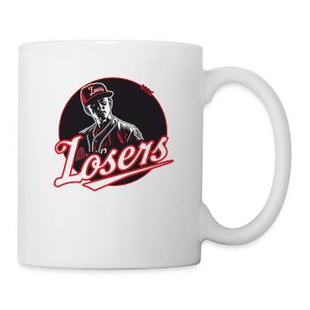lustige Parodie Baseball Verlierer Team - Tasse - Weiß - Rechts