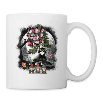 Märchen Märchenfigur Wichtel Zauberer Zwerge Kind - Tasse - Weiß - Rechts