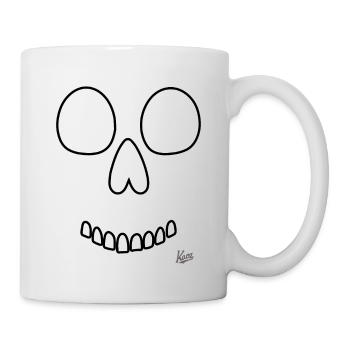 Skull Smile - Mug - white - Right