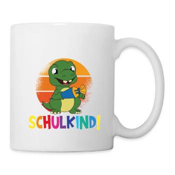 Schulkind 2024 Einschulung Schulanfang - Tasse - Weiß - Rechts