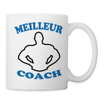 BESTER TRAINER 88 - Tasse - Weiß - Rechts