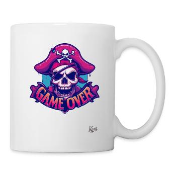 Skull Pirate: Game Over - Mug - white - Right