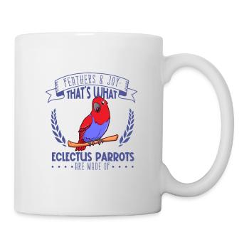 Feathers and Joy - Noble Parrot - Mug - white - Right
