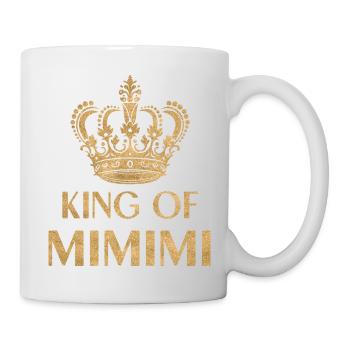 King of mimimi - Tasse - Weiß - Rechts